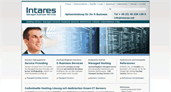 Desktop Screenshot of intares.de